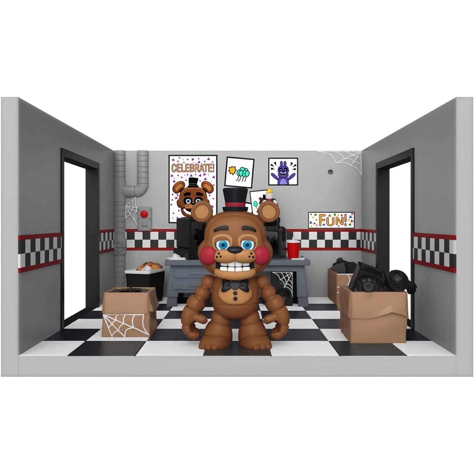 Apresentamos Five Nights at Freddy's - Freddy with Storage Room com o SKU 236769624 recomendado para + 8 anos