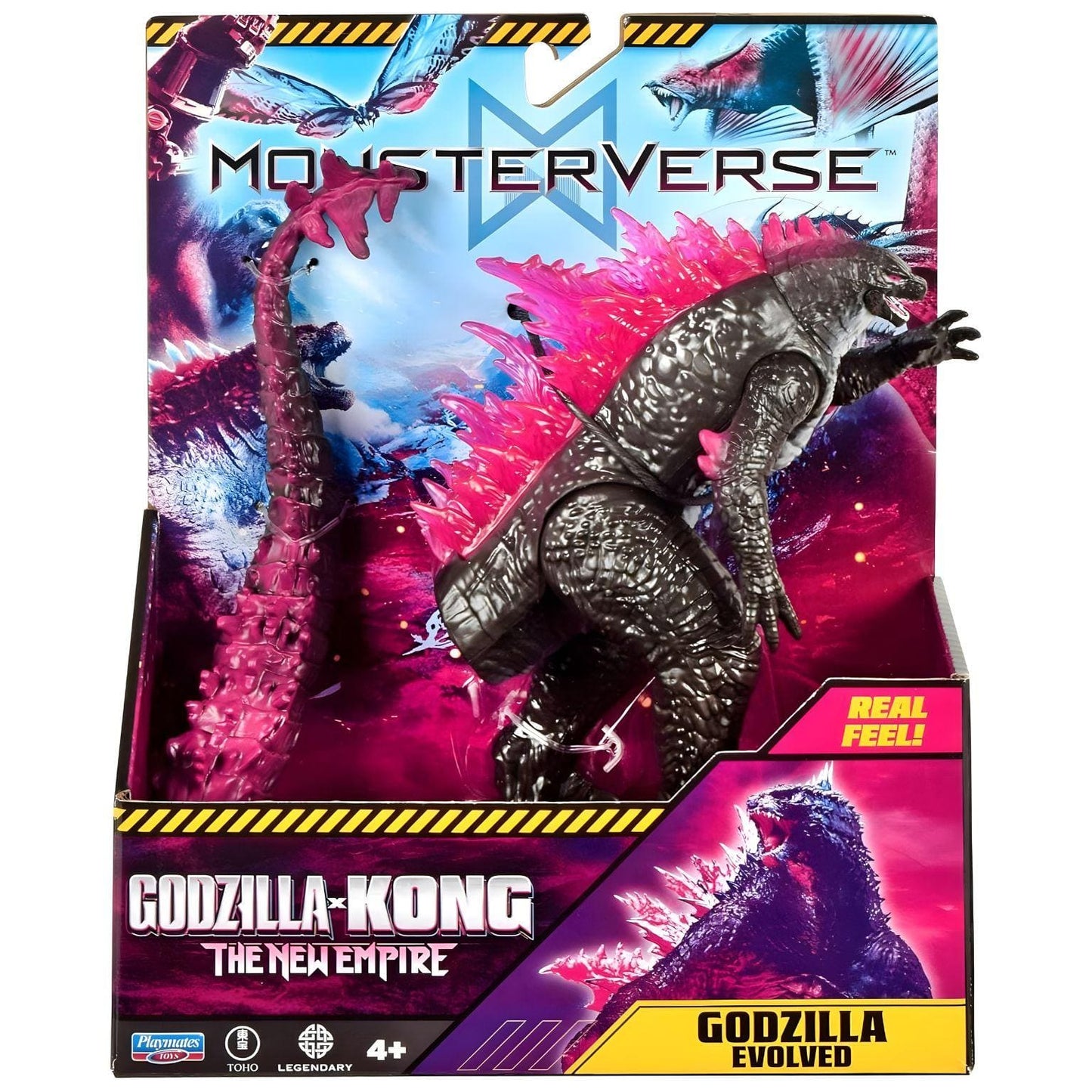 Apresentamos Godzilla x Kong - Godzilla Evoluído Real Feel com o SKU 234002325 recomendado para + 4 anos