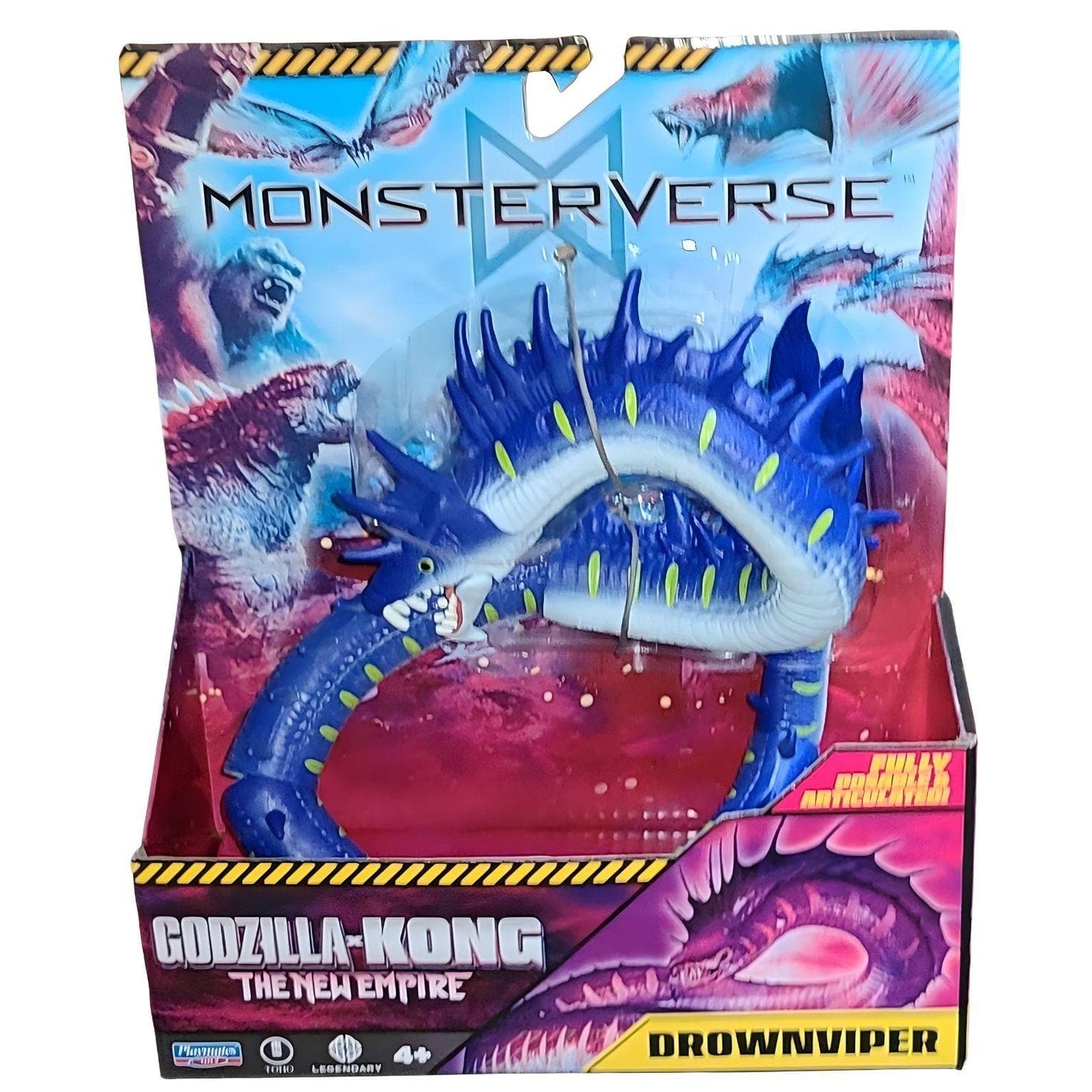 Apresentamos Godzilla x Kong - Figura Drownviper com o SKU 234002225 recomendado para + 4 anos