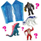 Apresentamos Godzilla x Kong: Minifiguras Surpresa com o SKU 233931724 recomendado para + 4 anos