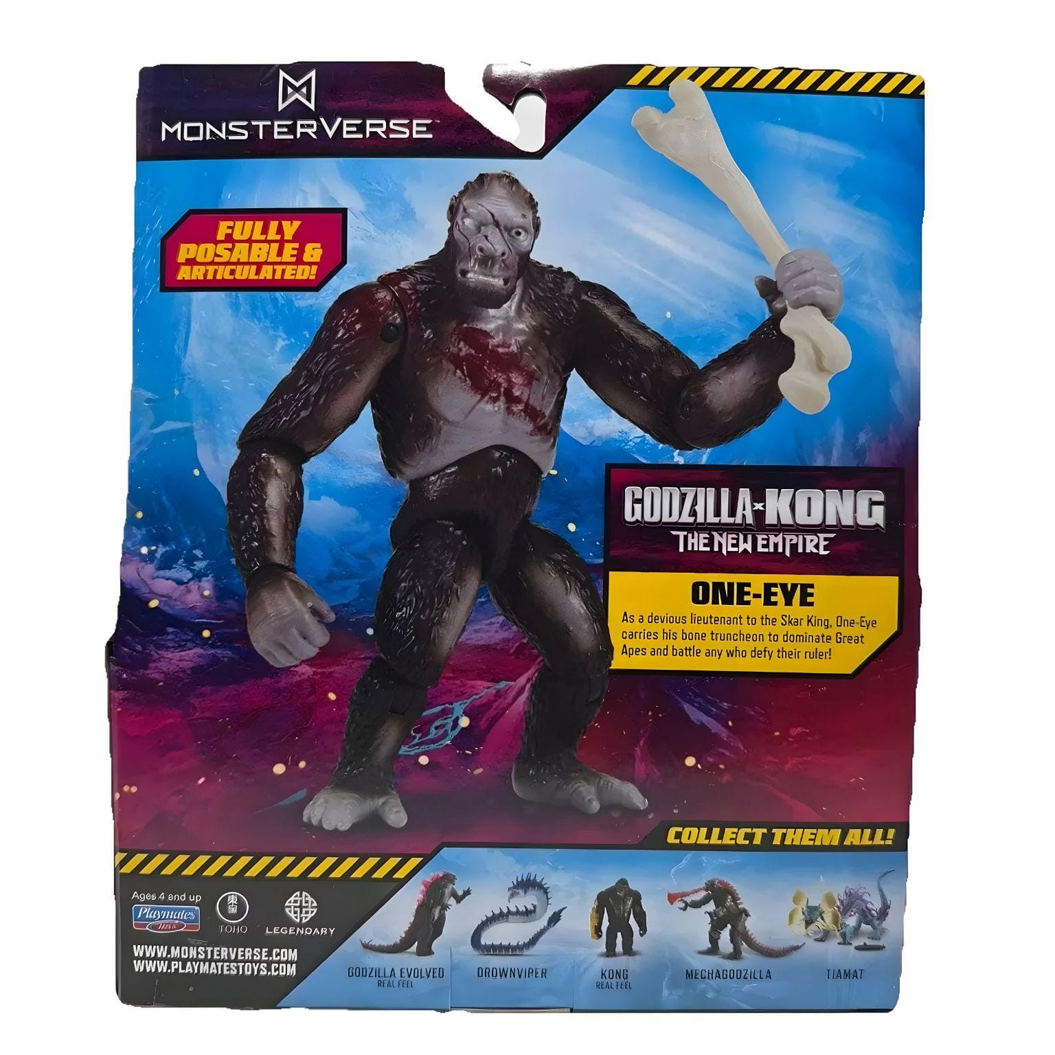 Apresentamos Godzilla x Kong - One-Eye com o SKU 234002125 recomendado para + 4 anos