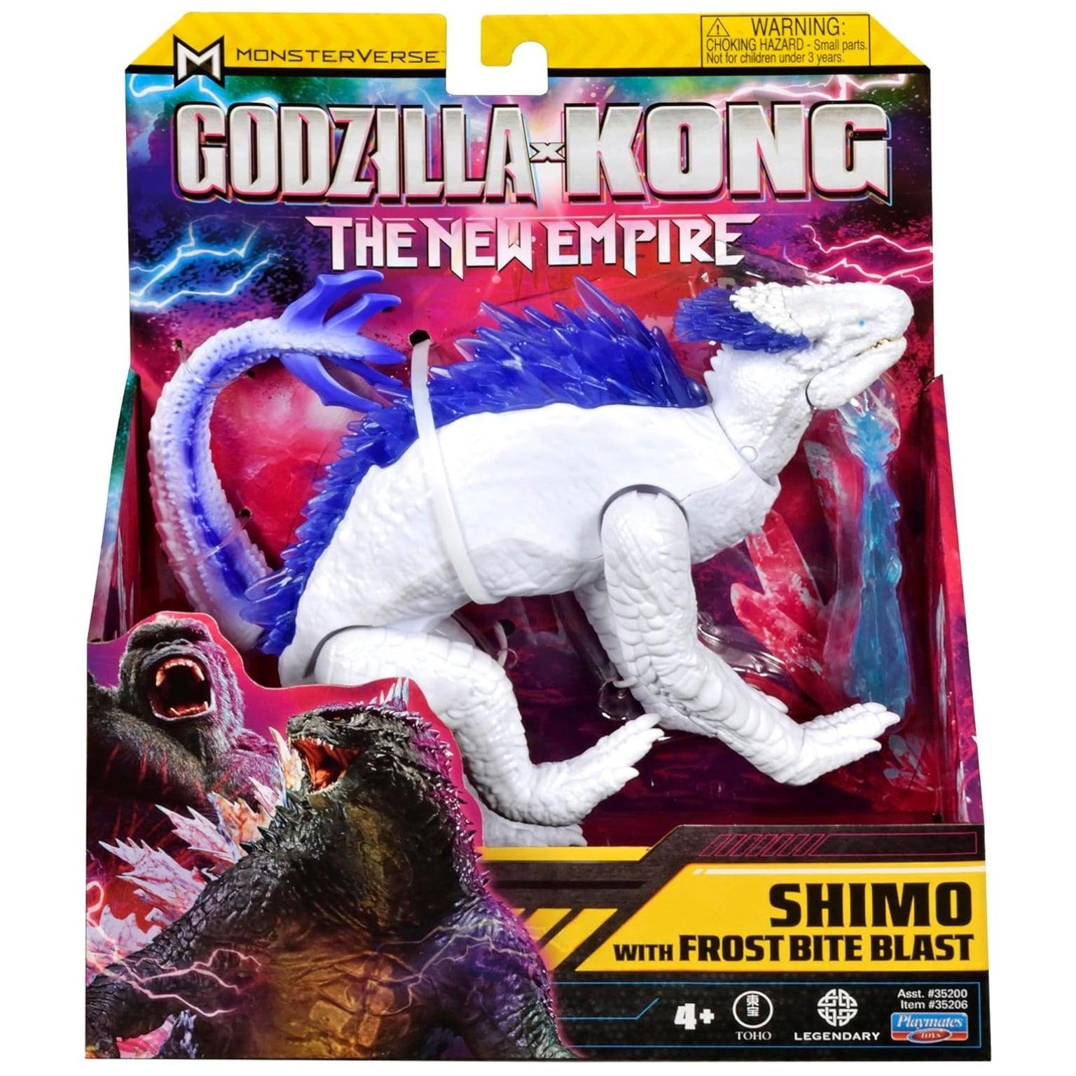 Godzilla X Kong - Shimo com mordida de gelo explosiva - Brincatoys