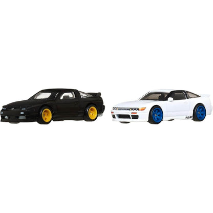 Hot Wheels - 96 Nissan 180SX Type X & Nissan SilEighty