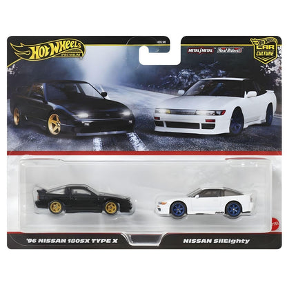 Hot Wheels - 96 Nissan 180SX Type X & Nissan SilEighty
