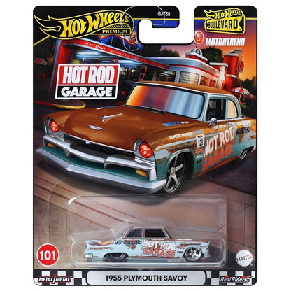 Apresentamos Hot Wheels Boulevard - 1955 Plymouth Savoy com o SKU 771853924 recomendado para + 3 anos