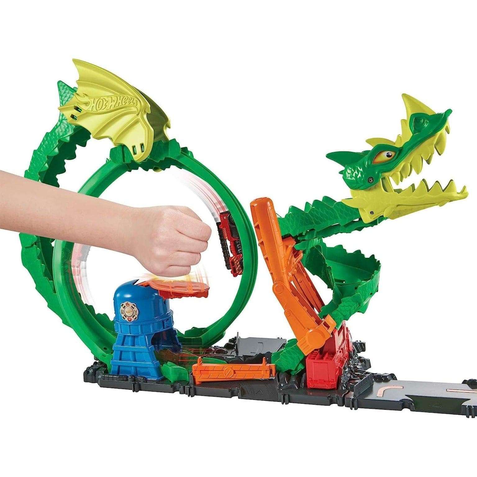 Apresentamos Hot Wheels City - Dragão furioso na cidade com o SKU 20289624 recomendado para + 5 anos