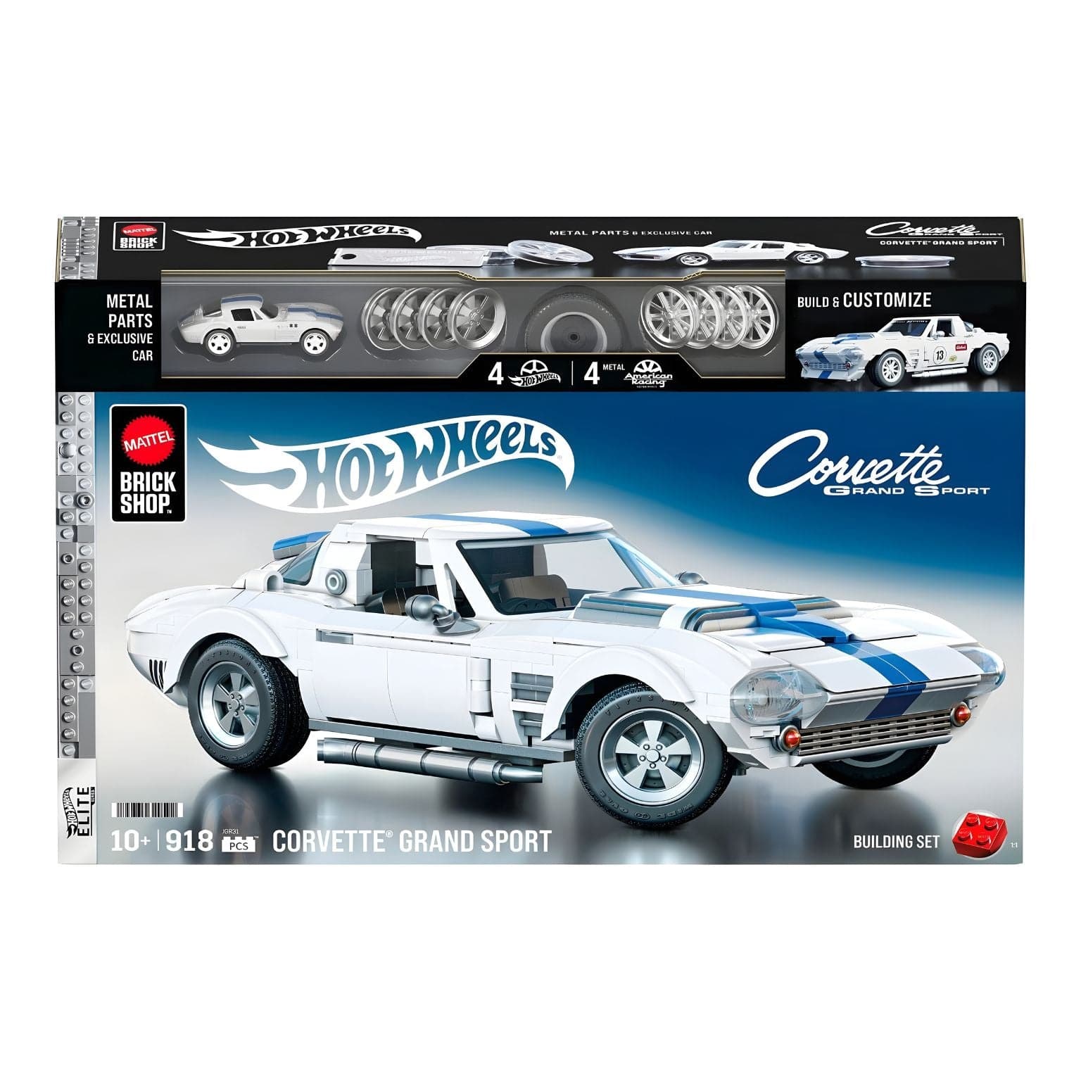 Apresentamos Hot Wheels Elite series - Corvette Grand Sport com o SKU 233205925 recomendado para + 3 anos
