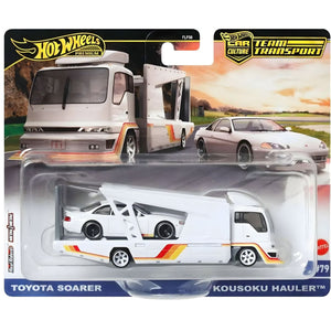 Apresentamos Hot Wheels Team Transport Toyota Soarer + Kousoku Hauler com o SKU 772637025 recomendado para + 3 anos