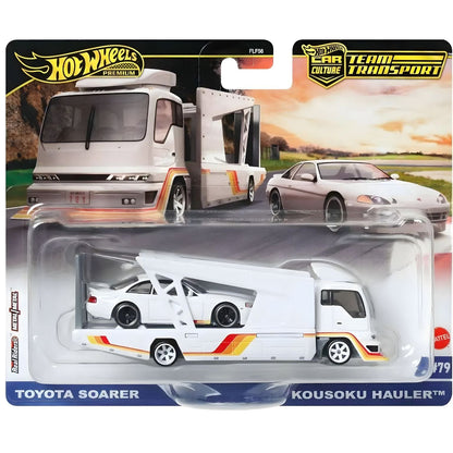 Apresentamos Hot Wheels Team Transport Toyota Soarer + Kousoku Hauler com o SKU 772637025 recomendado para + 3 anos