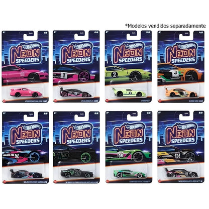 Apresentamos Hot Wheels Neon Speeders com o SKU 771287625 recomendado para + 3 anos