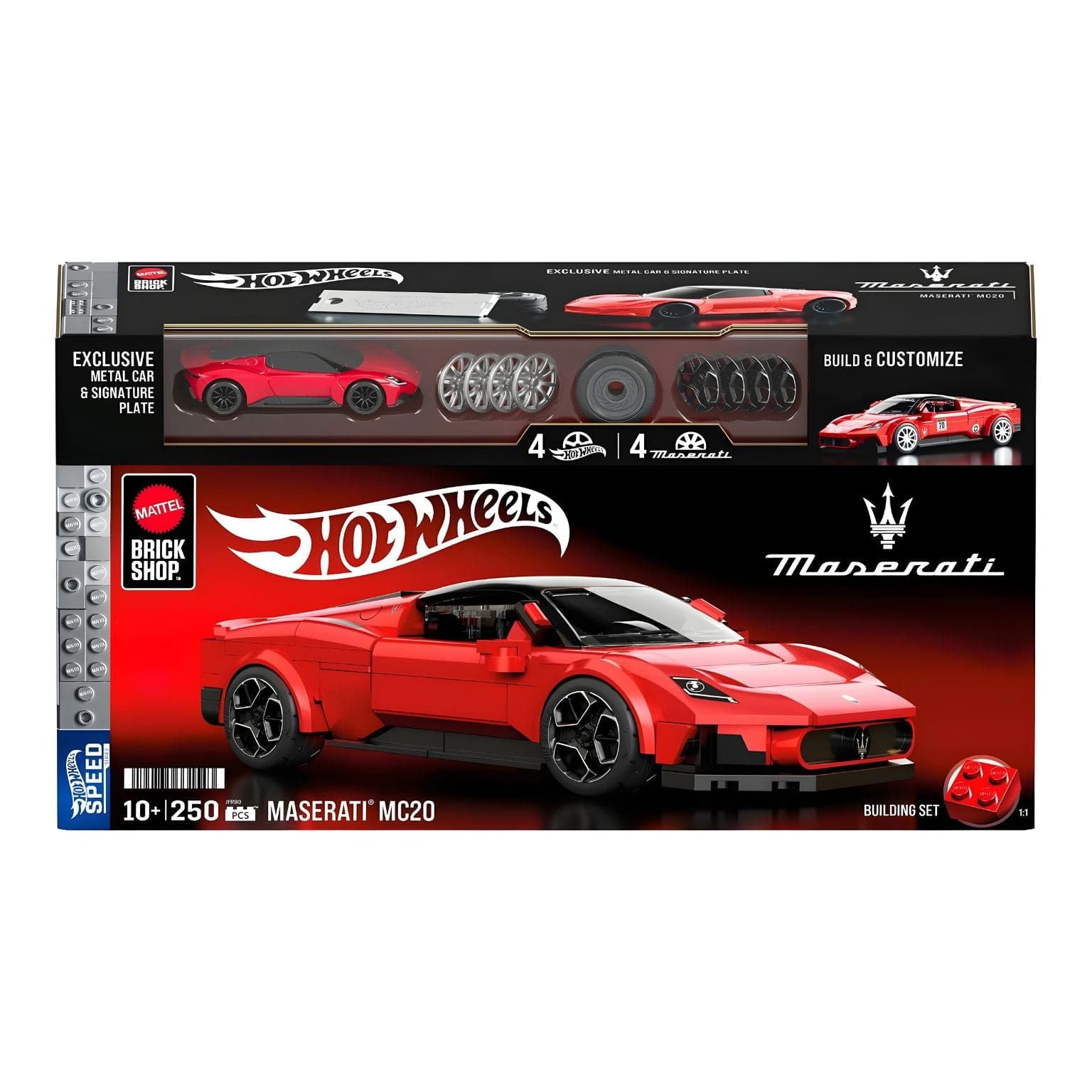 Apresentamos Hot Wheels Speed Series - Maserati MC50 com o SKU 233315425 recomendado para + 3 anos