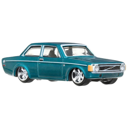 Hot Wheels Volvo 142 GL 1973 visto do lado direito