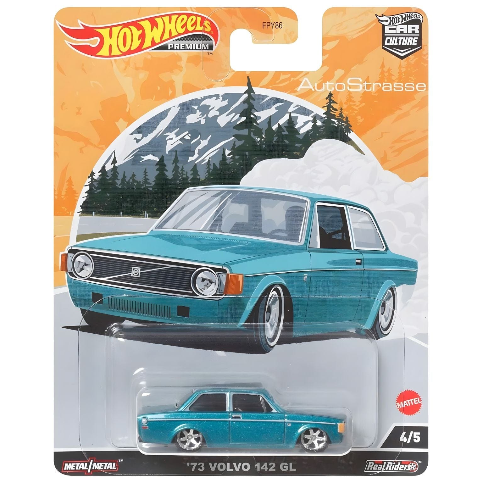 Apresentamos Hot Wheels - Volvo 142 GL 1973 com o SKU 20118123 recomendado para + 3 anos