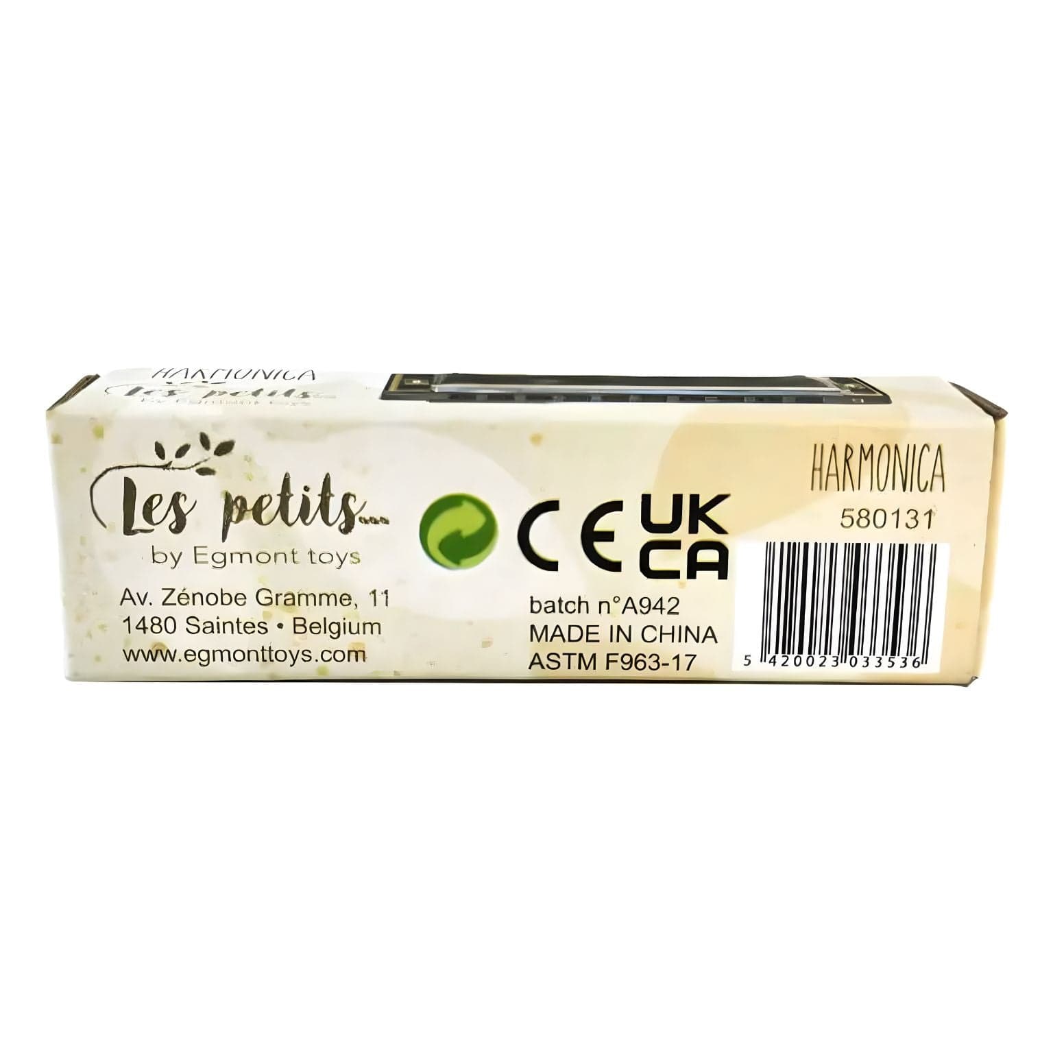 Apresentamos Harmónica com o SKU 728013125 recomendado para + 3 anos