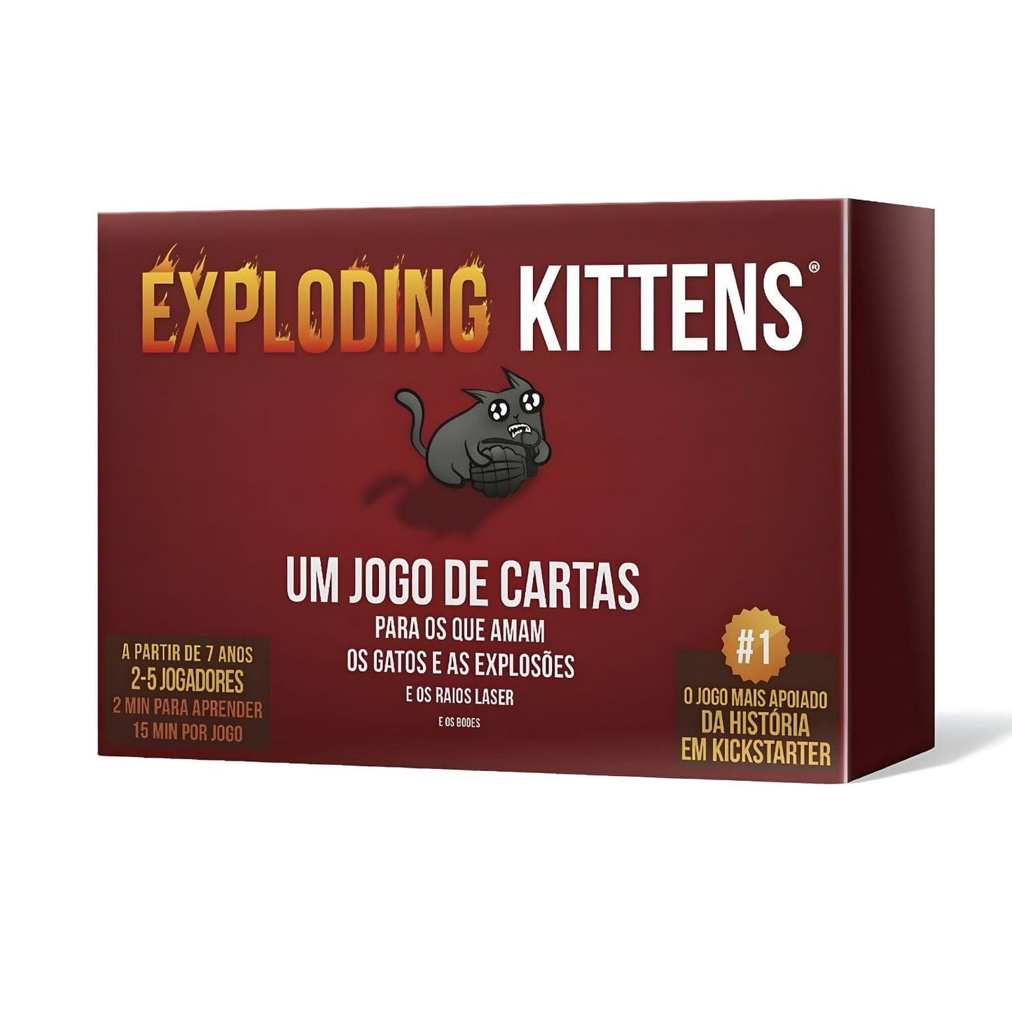 Apresentamos Jogo de cartas Exploding Kittens com o SKU 31021224 recomendado para + 7 anos