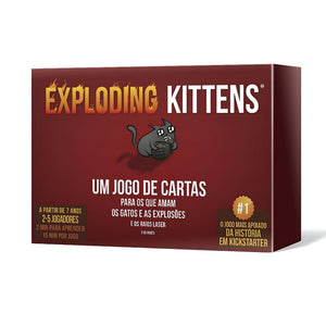 Apresentamos Jogo de cartas Exploding Kittens com o SKU 31021224 recomendado para + 7 anos