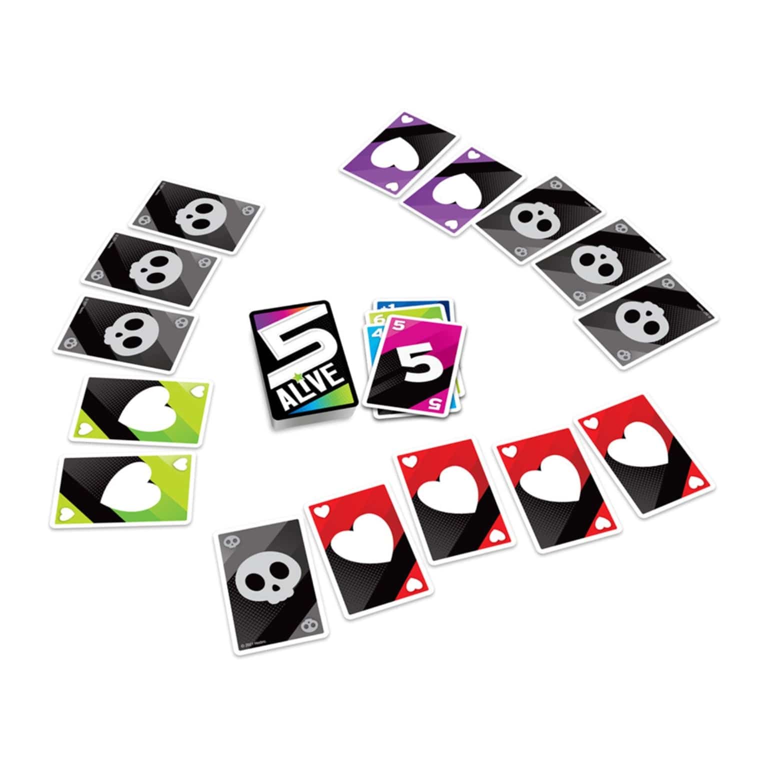 Apresentamos Cartas Five Alive com o SKU 90420522 recomendado para + 8 anos