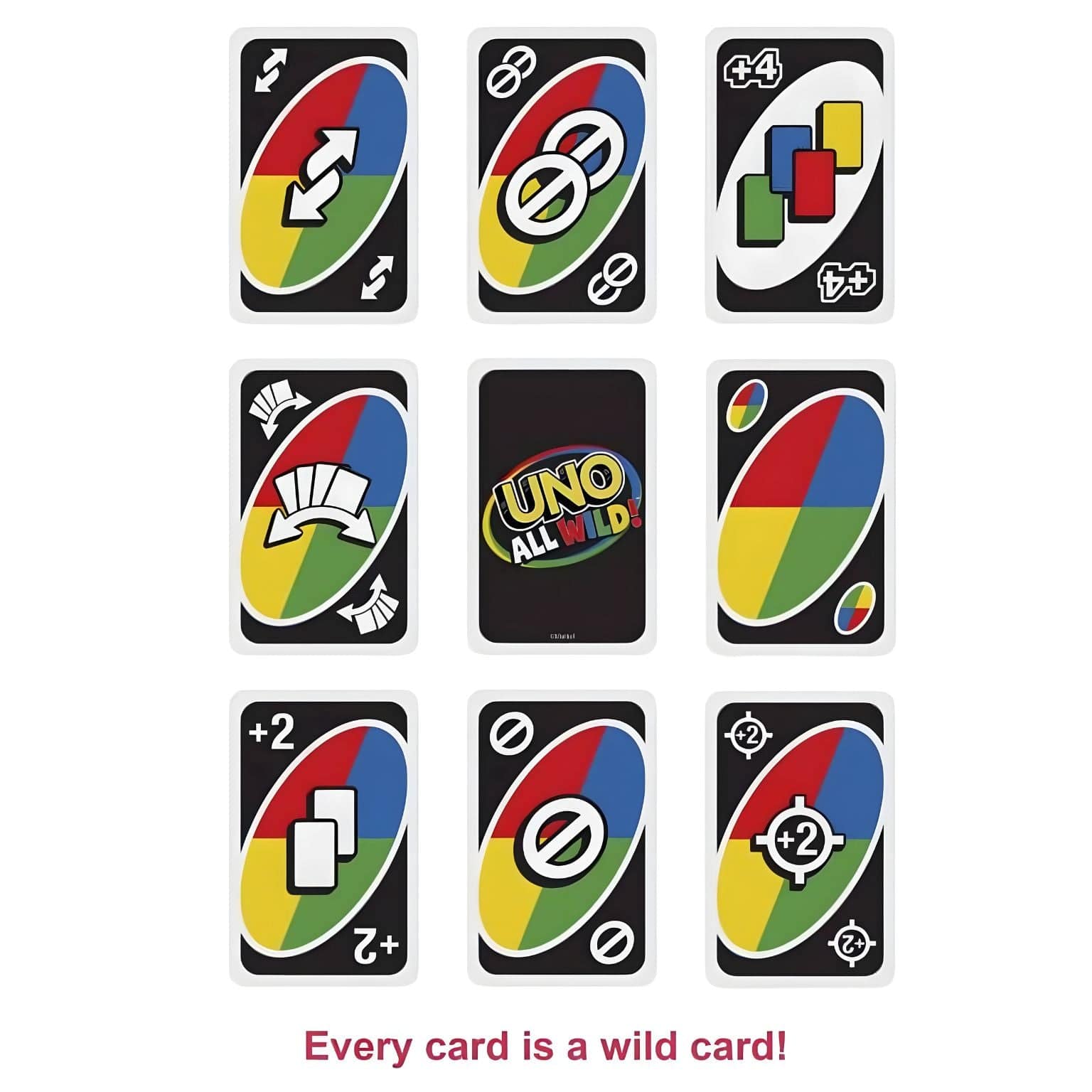 Apresentamos Jogo de cartas UNO All Wild com o SKU 777063324 recomendado para + 7 anos