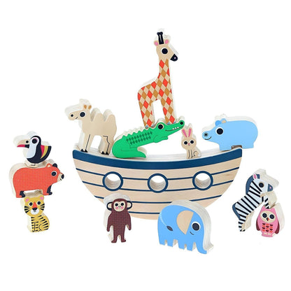 Jogo de Equilibrismo Barco de Animais