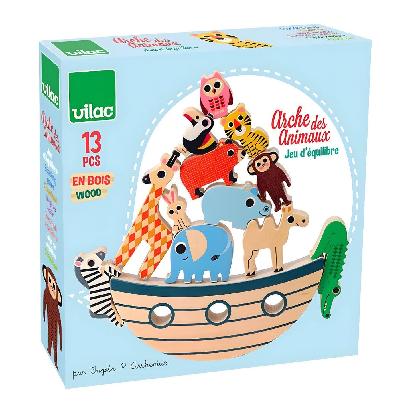 Apresentamos Jogo de Equilibrismo Barco de Animais com o SKU 26762925 recomendado para + 4 anos