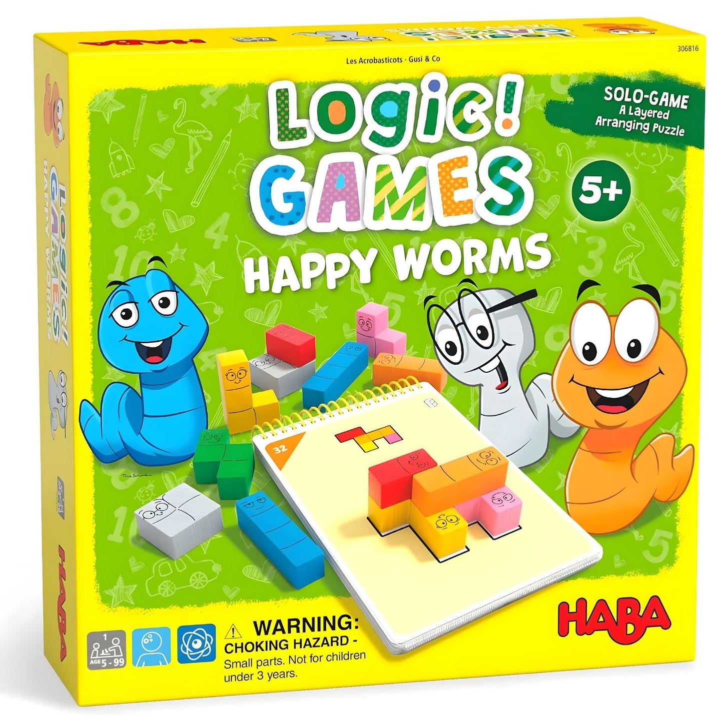 Apresentamos Jogo de Lógica - Minhocas Felizes com o SKU 810681623 recomendado para + 5 anos