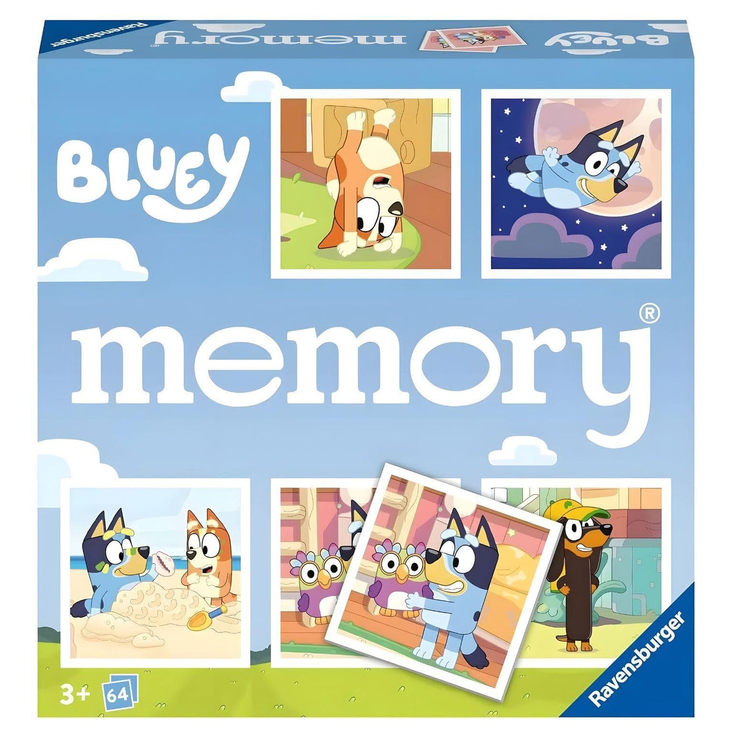 Apresentamos Jogo de memória da Bluey com o SKU 772264625 recomendado para + 3 anos