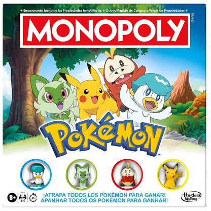 Apresentamos Monopoly Pokémon com o SKU 779872025 recomendado para + 8 anos