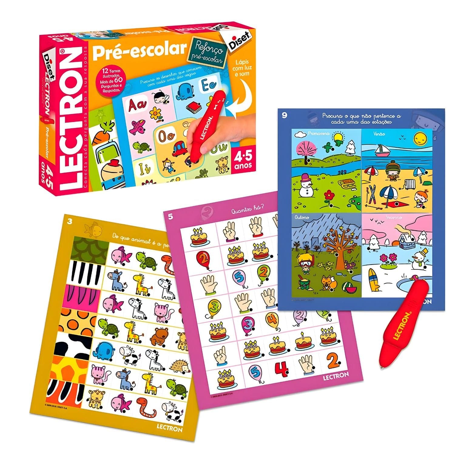 Apresentamos Jogo Lectron Pré-escolar com o SKU 86488725 recomendado para + 4 anos