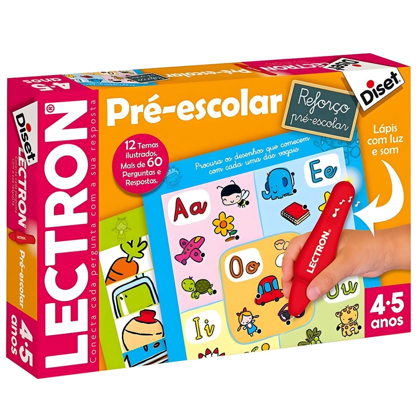 Apresentamos Jogo Lectron Pré-escolar com o SKU 86488725 recomendado para + 4 anos