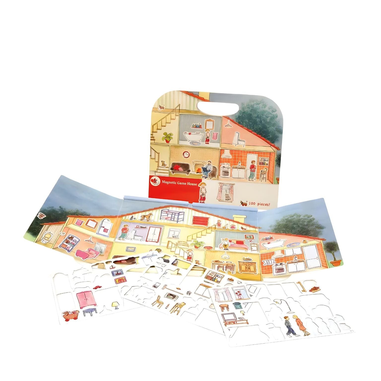 Apresentamos Jogo Magnético - A casa com o SKU 723065225 recomendado para + 3 anos