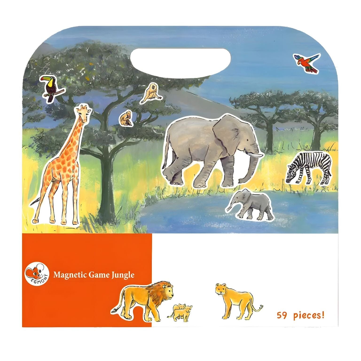 Apresentamos Jogo Magnético - Selva com o SKU 723065125 recomendado para + 3 anos