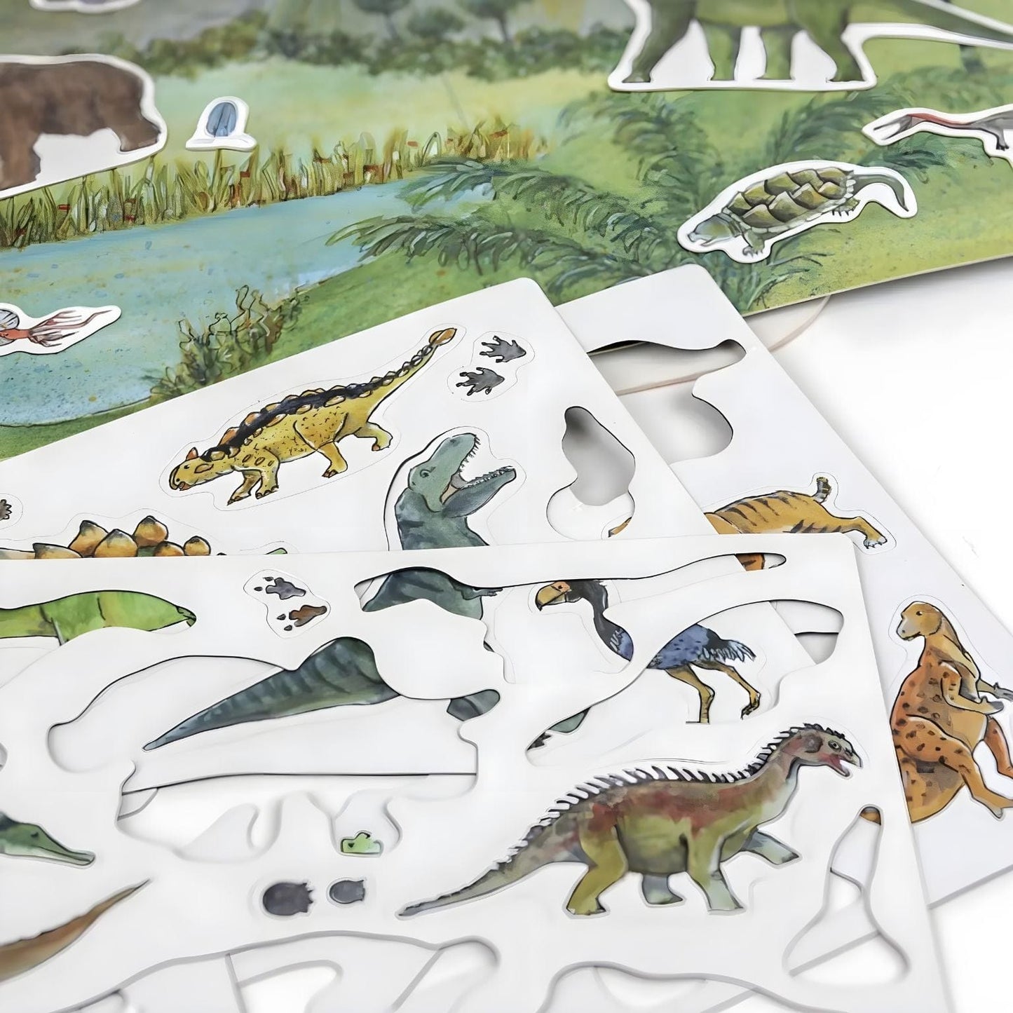 Apresentamos Jogo Magnético - Dinossauros com o SKU 723066525 recomendado para + 3 anos