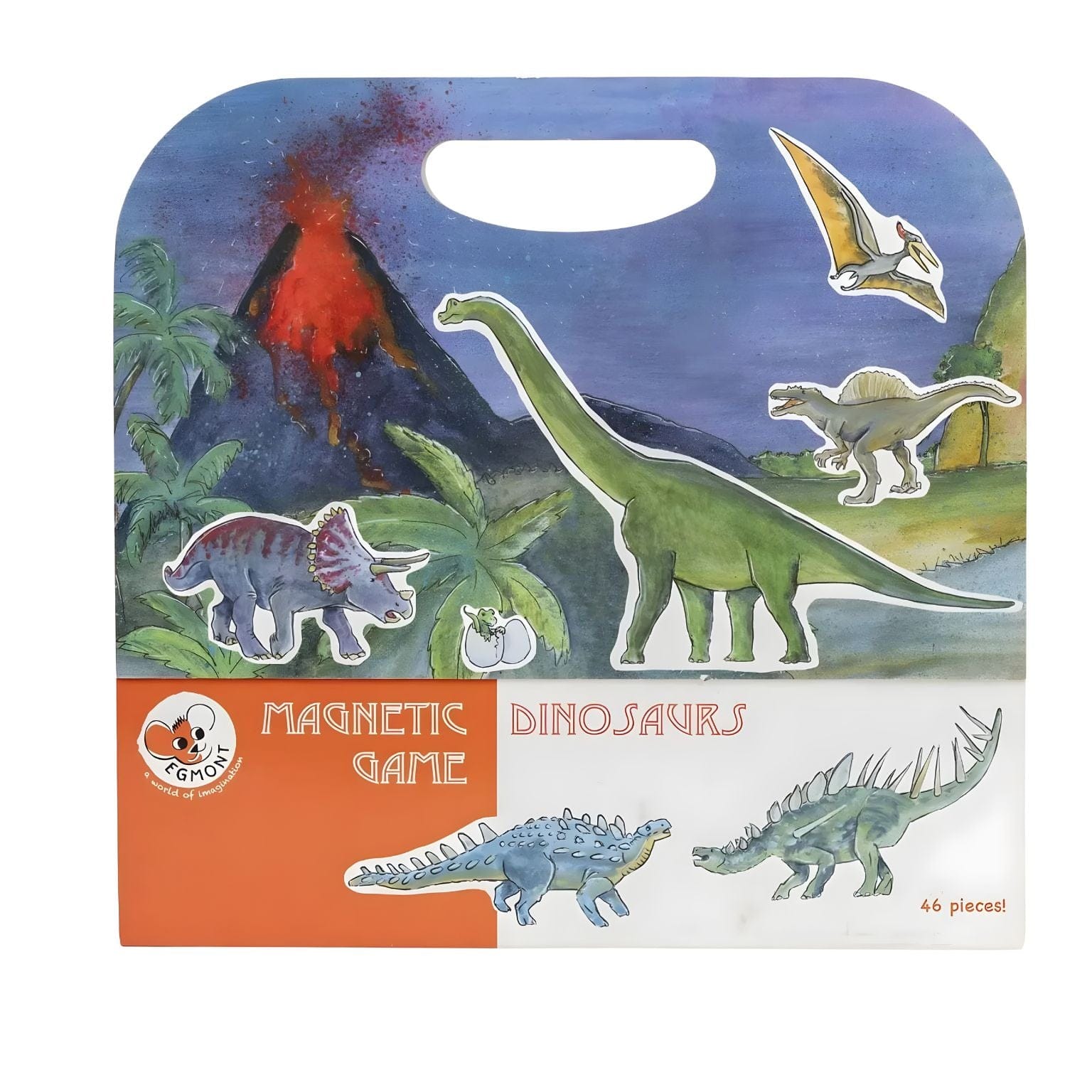 Apresentamos Jogo Magnético - Dinossauros com o SKU 723066525 recomendado para + 3 anos