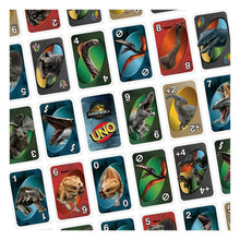 Apresentamos Jogo Uno Jurassic World Rebirth com o SKU 233049025 recomendado para + 7 anos