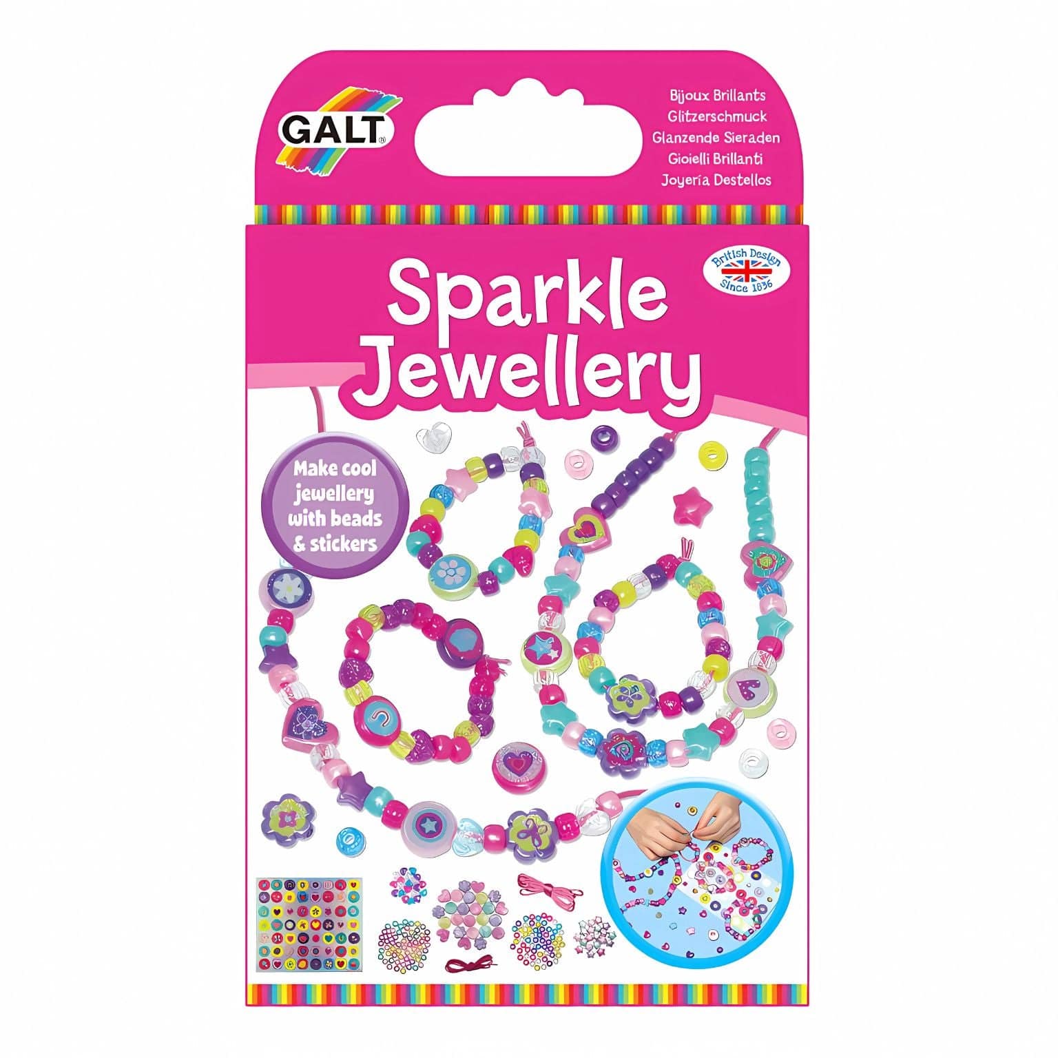 Apresentamos Pulseiras Brilhantes para crianças com o SKU 80329525 recomendado para + 5 anos