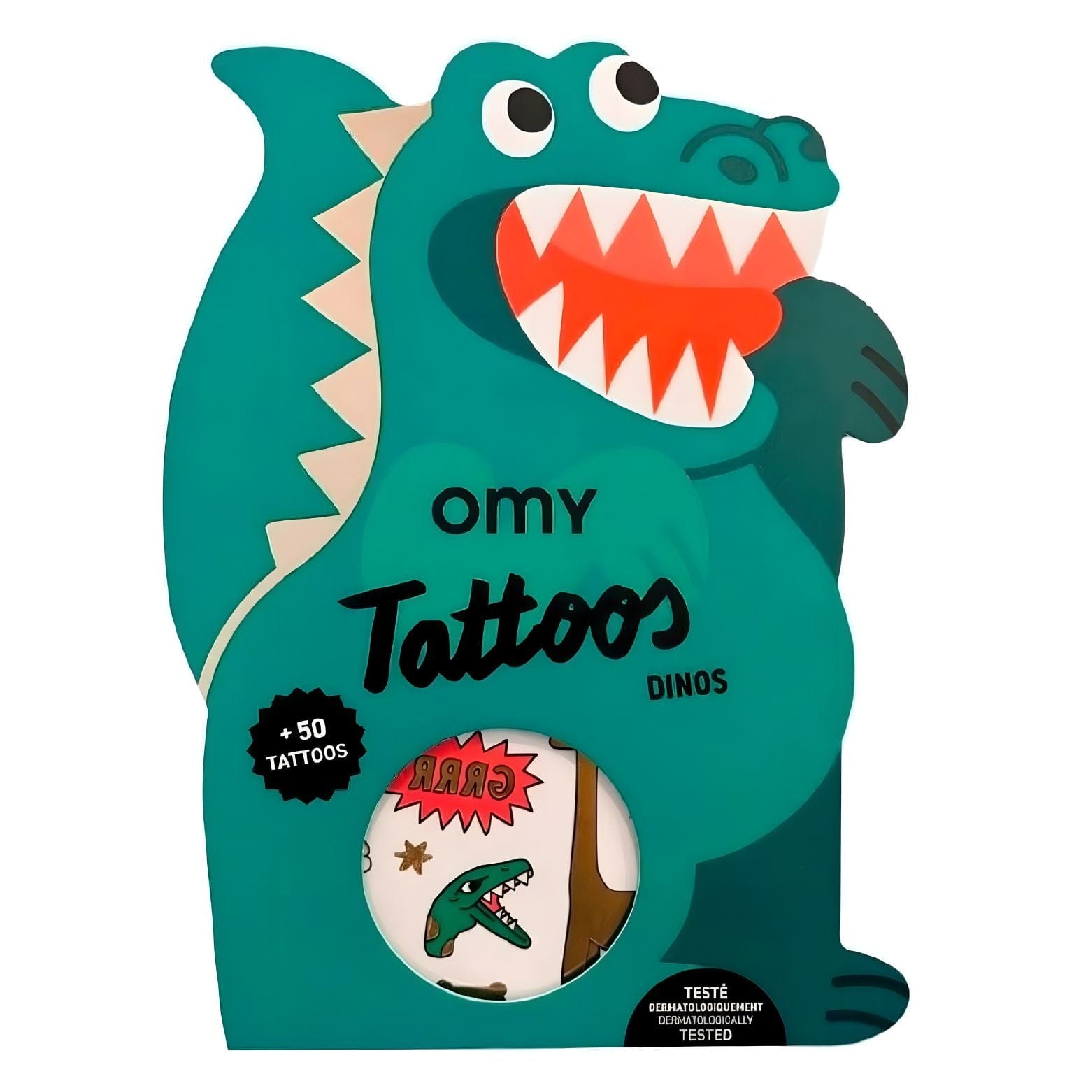 Apresentamos Kit de tatuagem Infantil Dinossauros com o SKU 590303624 recomendado para + 3 anos