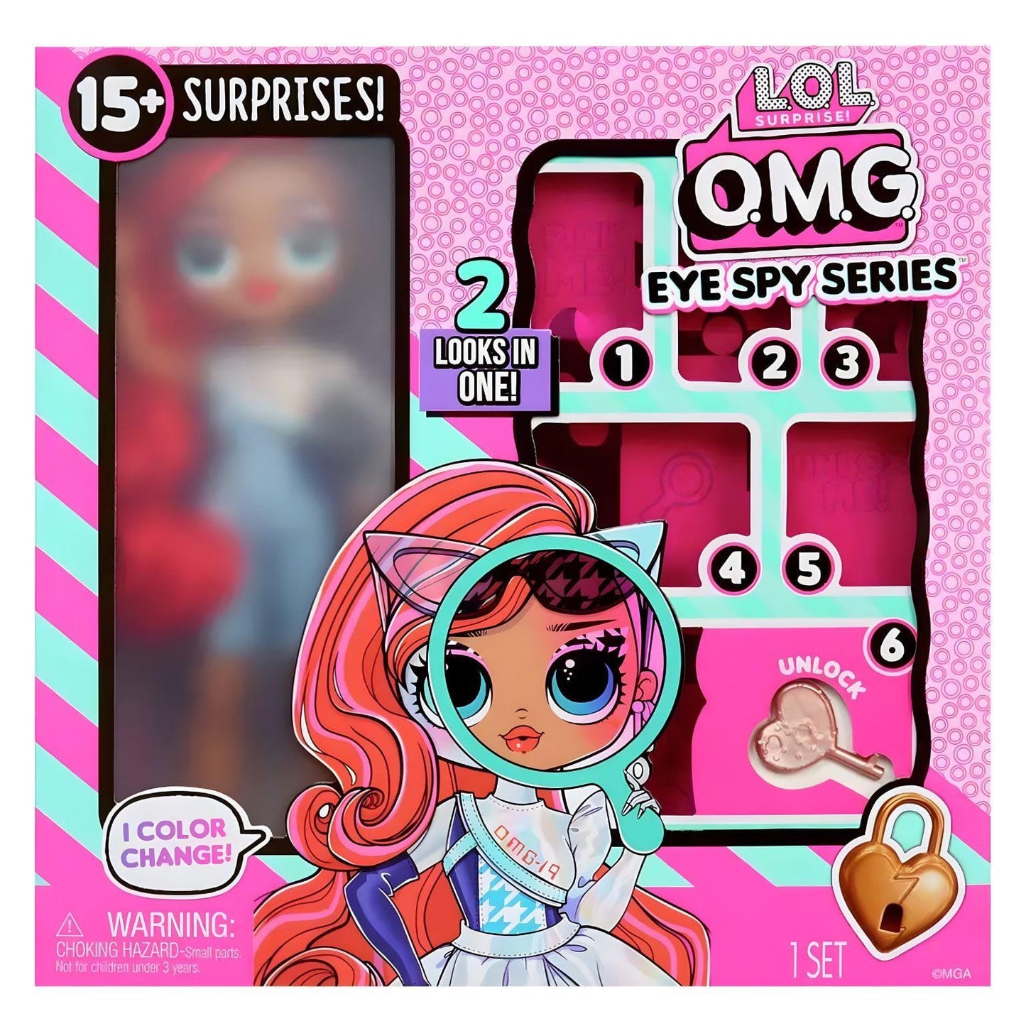 Apresentamos L.O.L. Surprise! Eye Spy Series - Jessica Spy com o SKU 774267425 recomendado para + 3 anos