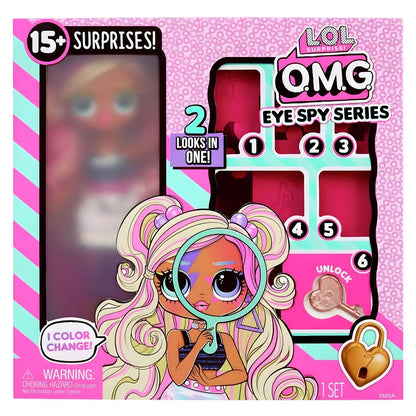L.O.L. Surprise! Eye Spy Series Jordan Boltz: caixa OMG com compartimentos surpresa