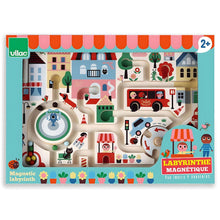 Apresentamos Labirinto Magnético em madeira - A minha Cidade com o SKU 26762825 recomendado para + 2 anos