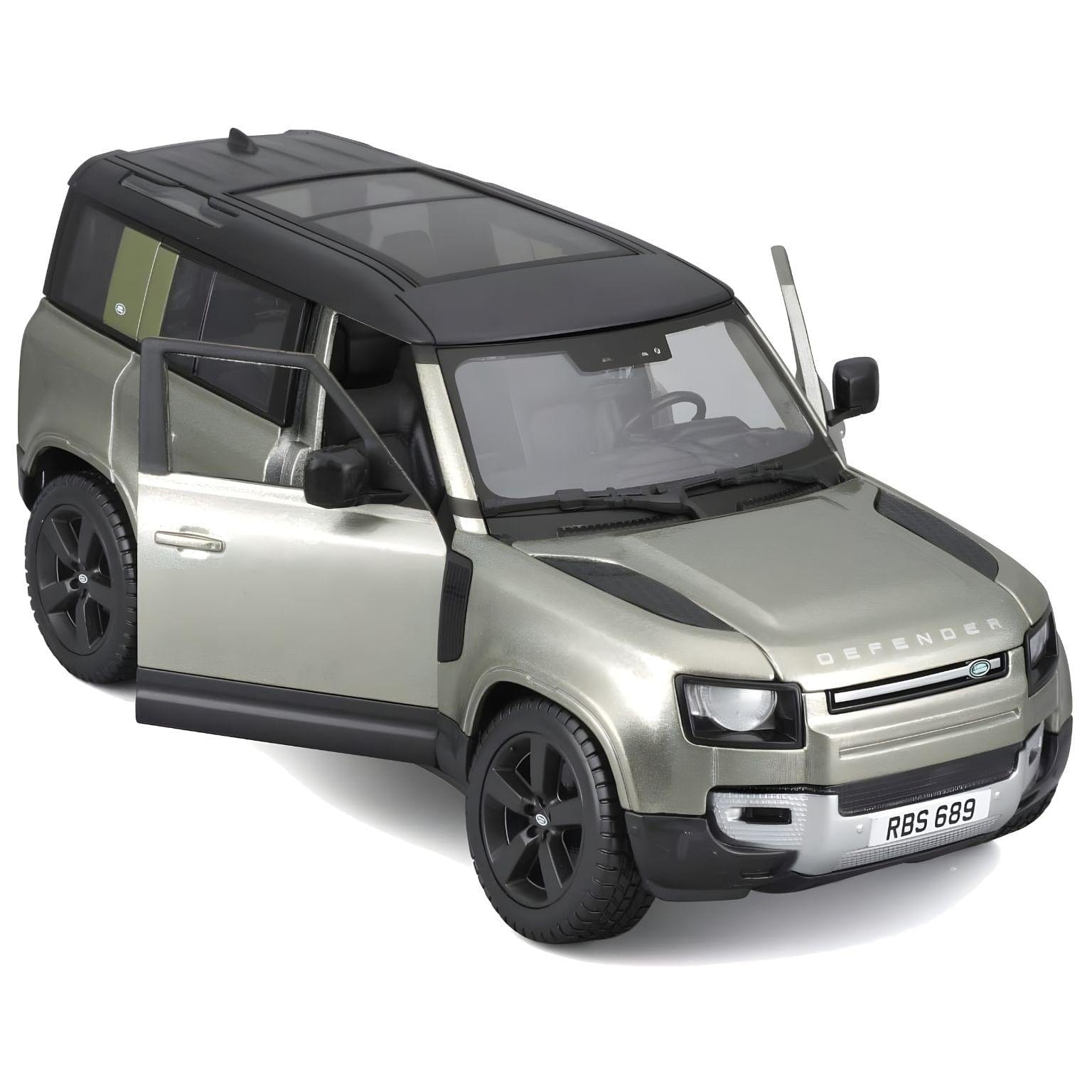 Apresentamos Land Rover Defender 110 verde 2022 com o SKU 682110126 recomendado para Bburago