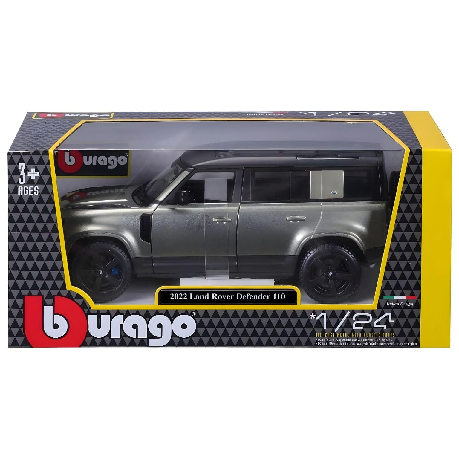 Apresentamos Land Rover Defender 110 verde 2022 com o SKU 682110126 recomendado para Bburago