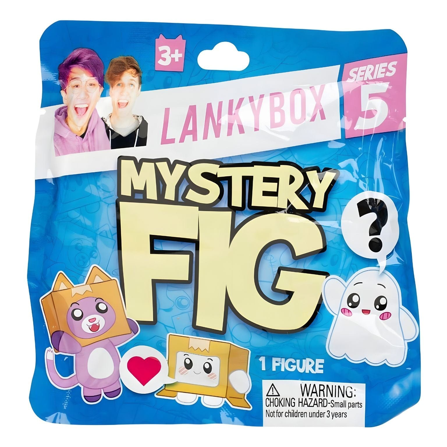 Apresentamos Lankybox Minifigures Mystery série 5 com o SKU 233978125 recomendado para + 3 anos