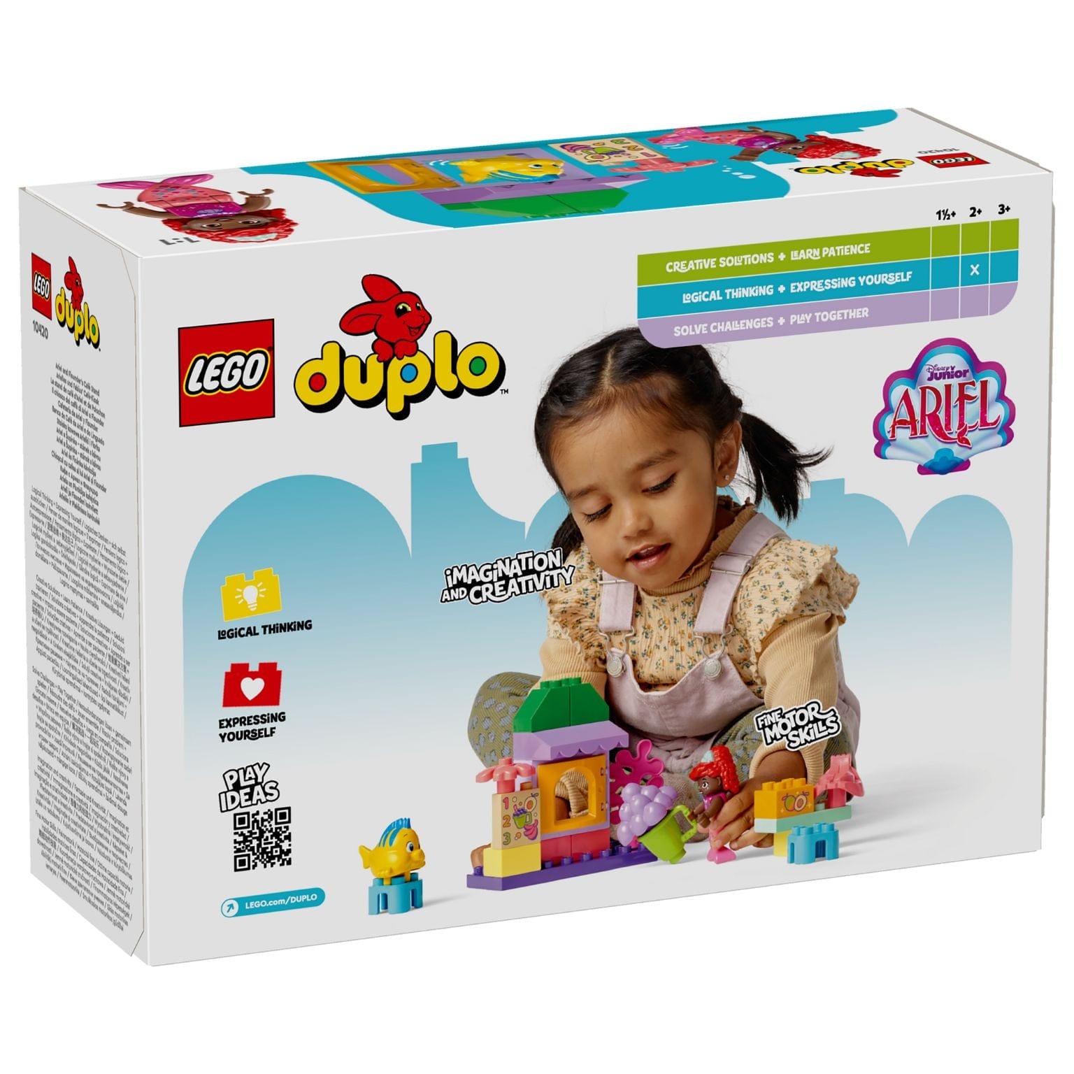 Apresentamos Lego Duplo - Barraca de Café da Ariel e do Linguado com o SKU 661042024 recomendado para + 2 anos