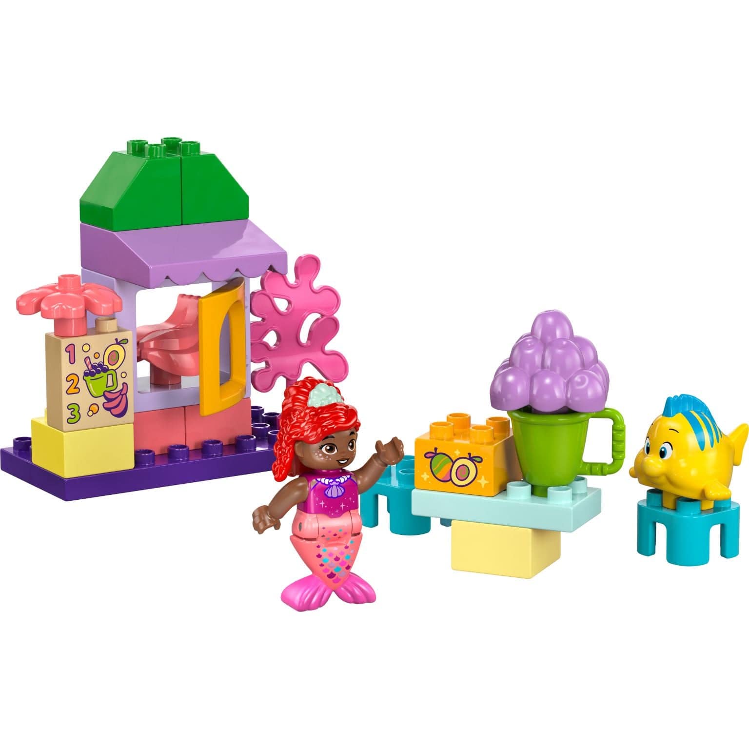 Apresentamos Lego Duplo - Barraca de Café da Ariel e do Linguado com o SKU 661042024 recomendado para + 2 anos
