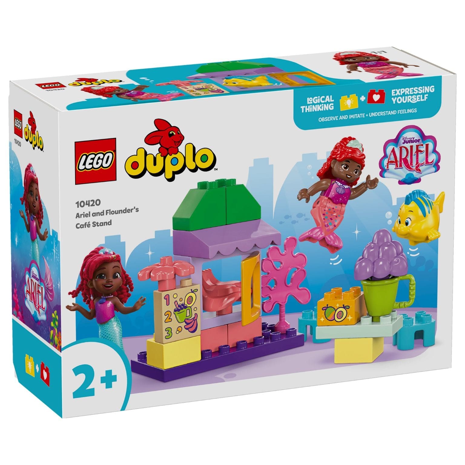 Apresentamos Lego Duplo - Barraca de Café da Ariel e do Linguado com o SKU 661042024 recomendado para + 2 anos