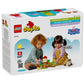 Apresentamos Lego Duplo - Jardim e Casa da Árvore da Porquinha Peppa com o SKU 661043124 recomendado para + 2 anos