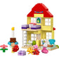 Apresentamos Lego Duplo - Casa de Aniversário da Porquinha Peppa com o SKU 661043324 recomendado para + 2 anos