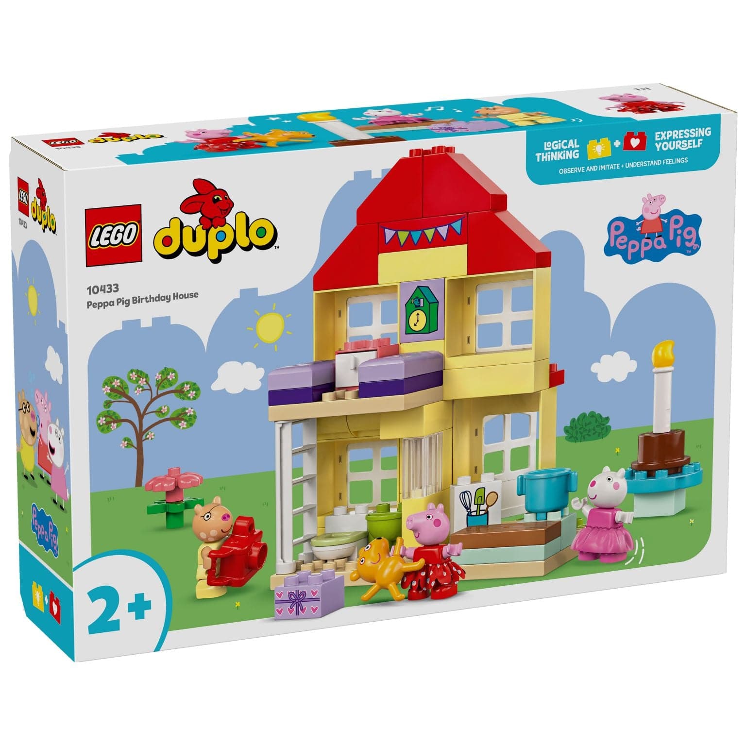Apresentamos Lego Duplo - Casa de Aniversário da Porquinha Peppa com o SKU 661043324 recomendado para + 2 anos