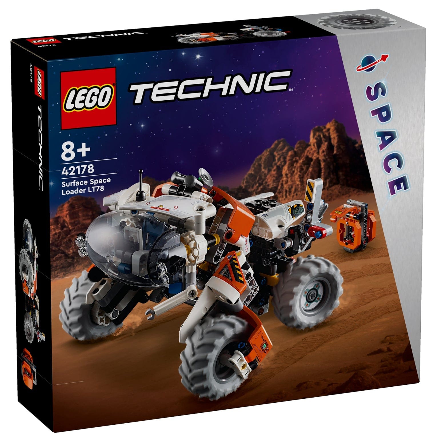 Apresentamos Lego Technic Surface Space Loader LT78 com o SKU 664217824 recomendado para + 8 anos