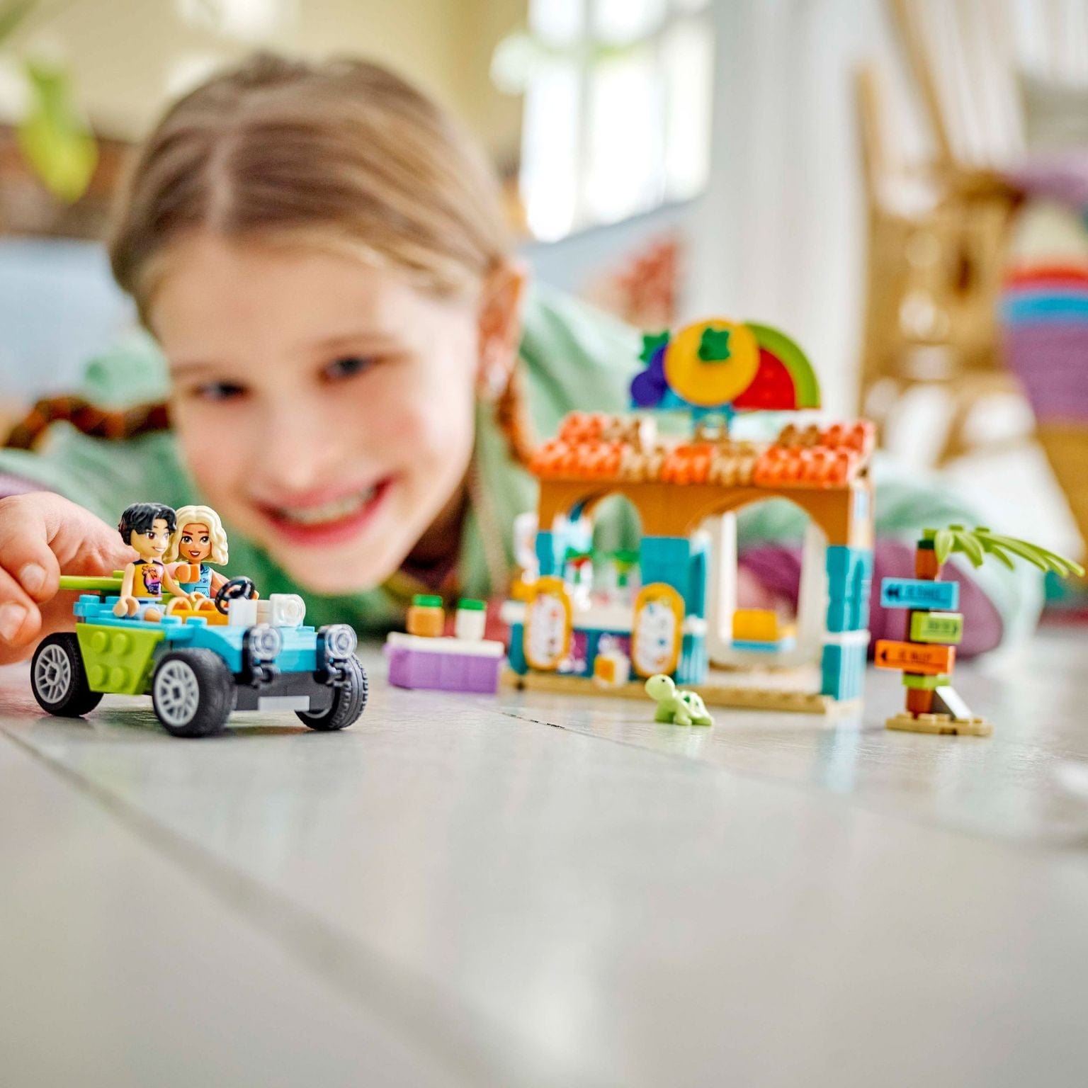 Apresentamos Lego Friends - Tenda de Smoothies na Praia com o SKU 664262524 recomendado para + 6 anos